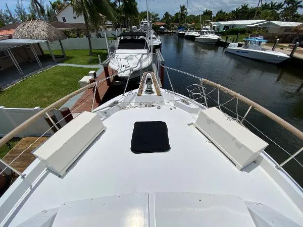 Slide: The Image of Hatteras Cockpit Motor Yacht 1984 - 1