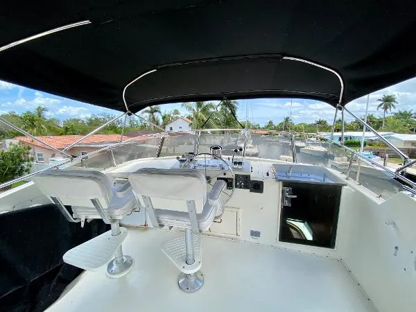 Slide: The Image of Hatteras Cockpit Motor Yacht 1984 - 6