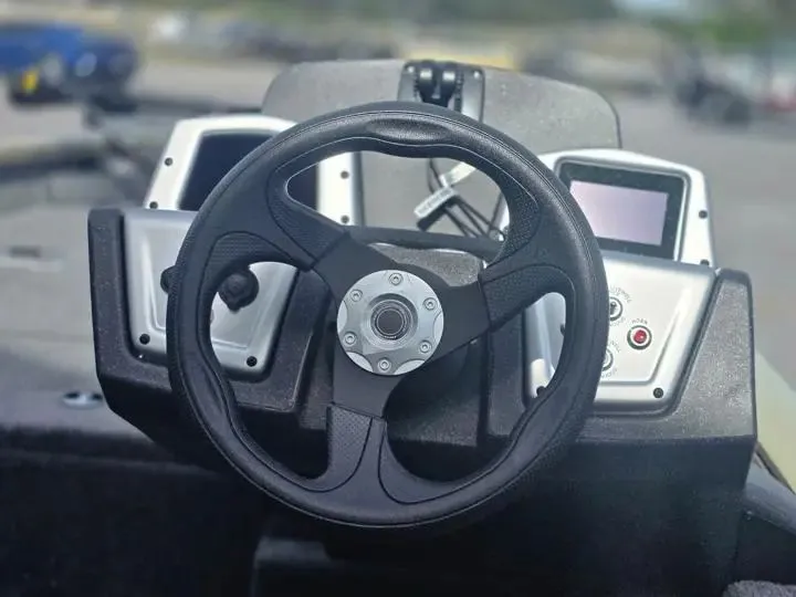 Slide: The Image of Steering wheel of Tracker Pro Team 175 Crappie Edition 2026. - 18
