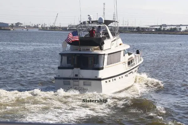 Slide: The Image of Hatteras 53 Motor Yacht ED STABILIZED 1984 - 0