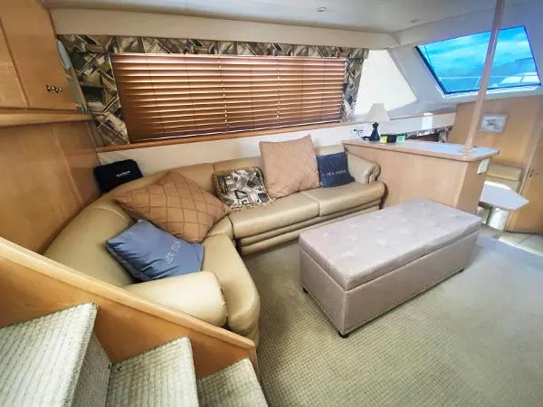 Slide: The Image of Carver Yachts 405 Aft Cabin 1997 - 4