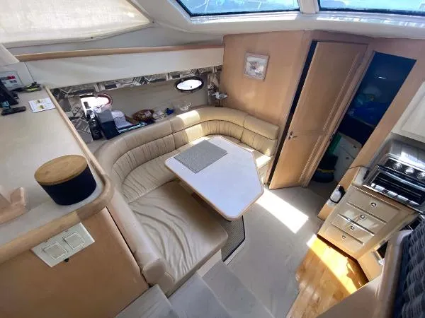 Slide: The Image of Carver Yachts 405 Aft Cabin 1997 - 7
