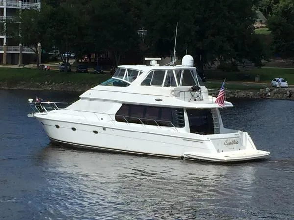 Slide: The Image of Carver Yachts 570 Voyager Pilothouse 2003 - 0