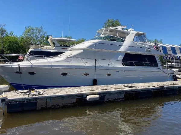 Slide: The Image of Carver Yachts 570 Voyager Pilothouse 2003 - 3