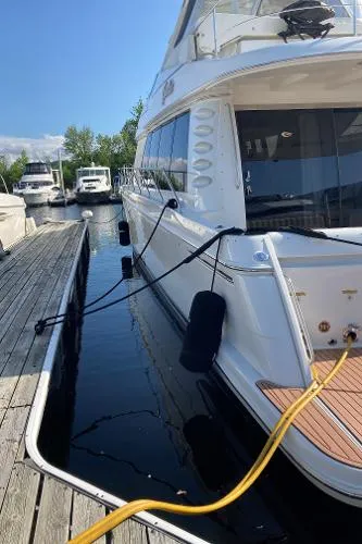 Slide: The Image of Carver Yachts 570 Voyager Pilothouse 2003 - 4