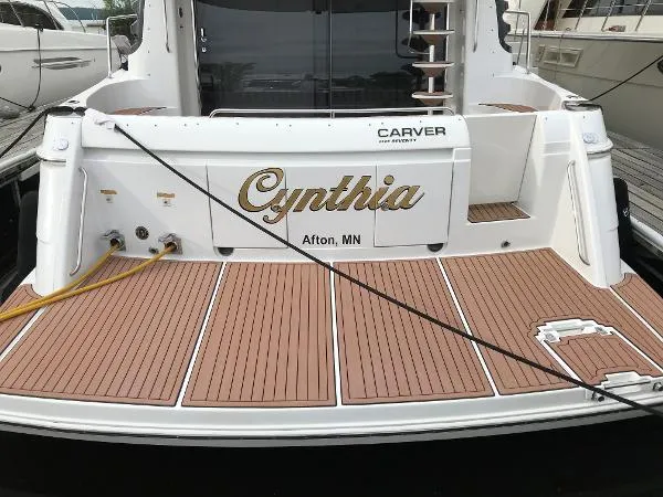 Slide: The Image of Carver Yachts 570 Voyager Pilothouse 2003 - 6