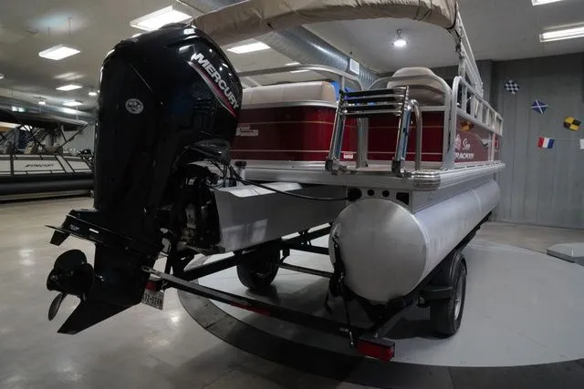 Slide: The Image of Sun Tracker Party Barge 18 DLX 2023 - 7