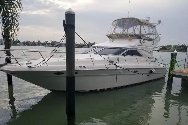 Slide: The Image of Sea Ray 400 Sedan Bridge 1998 - 3