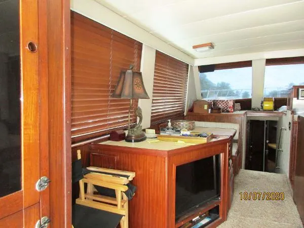 Slide: The Image of Hatteras 55 Convertible 1981 - 2