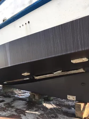 Slide: The Image of Custom A.E. Hingle Long Range STEEL Trawler 1973 - 6