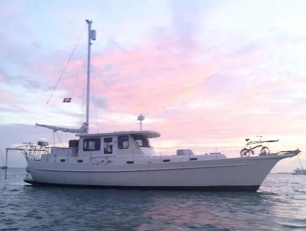 Slide: The Image of Morgan 46 Pilothouse Motorsailer 1978 - 3
