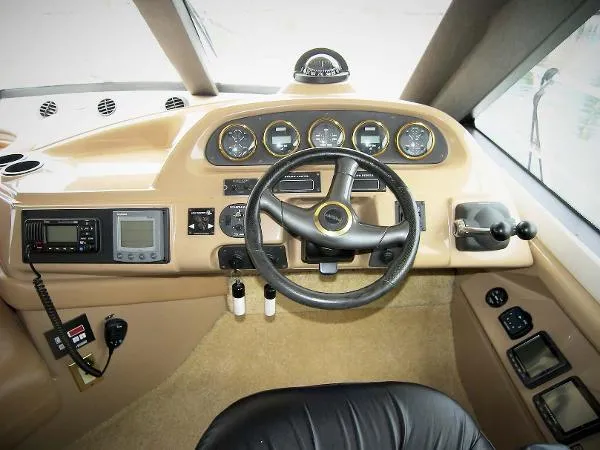 Slide: The Image of Carver Yachts 450 Voyager Pilothouse 2002 - 11