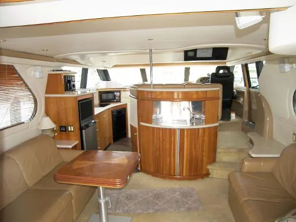 Slide: The Image of Carver Yachts 450 Voyager Pilothouse 2002 - 2