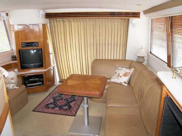 Slide: The Image of Carver Yachts 450 Voyager Pilothouse 2002 - 3