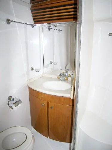 Slide: The Image of Carver Yachts 450 Voyager Pilothouse 2002 - 8