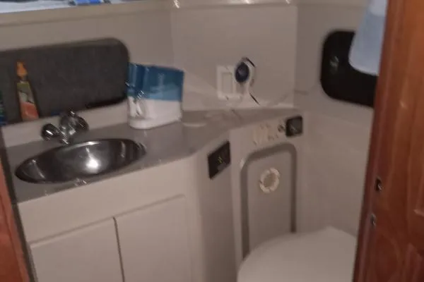 Slide: The Image of Carver Yachts 3607 Aft Cabin 1991 - 11
