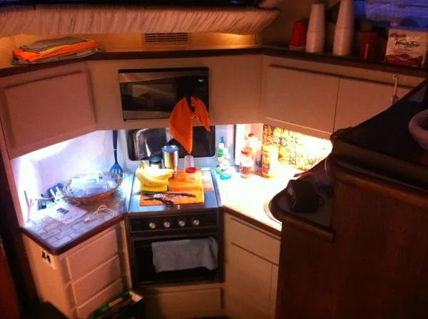 Slide: The Image of Carver Yachts 3607 Aft Cabin 1991 - 3