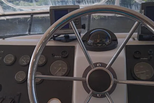 Slide: The Image of Carver Yachts 3607 Aft Cabin 1991 - 8