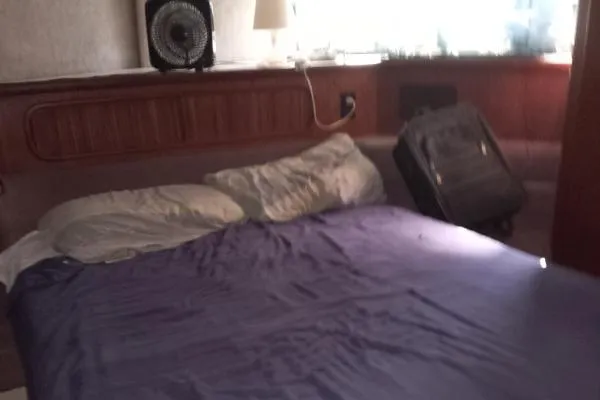 Slide: The Image of Carver Yachts 3607 Aft Cabin 1991 - 9