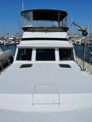 Slide: The Image of Uniflite 48 Yacht Fisherman 1981 - 3