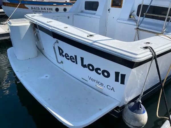 Slide: The Image of Uniflite 48 Yacht Fisherman 1981 - 5