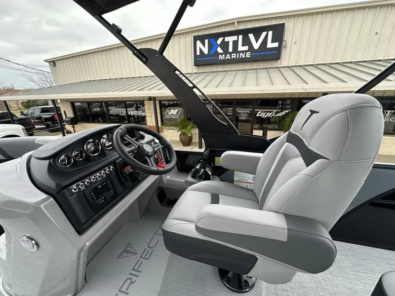 Slide: The Image of Interior of Trifecta 22 UL CS 2026 boat at NXT LVL Marine. - 20
