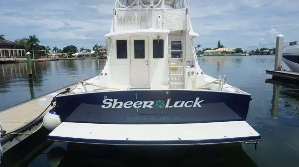Slide: The Image of Little Harbor WhisperJet Flybridge Cruiser 1999 - 1