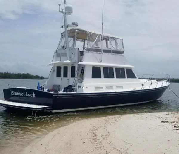 Slide: The Image of Little Harbor WhisperJet Flybridge Cruiser 1999 - 3