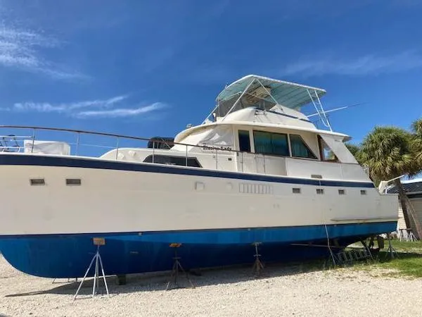 Slide: The Image of Hatteras 53 Yacht Fisherman 1978 - 2