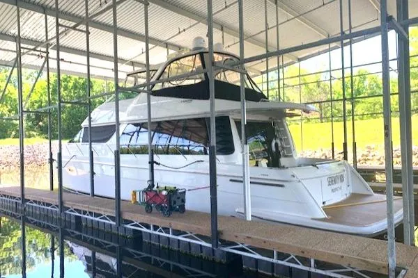 Slide: The Image of Carver Yachts 570 Voyager Pilothouse 2002 - 2