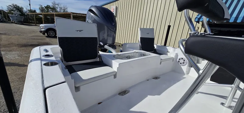 Slide: The Image of Interior view of Tidewater 2110BMT boat, year 2026. - 11