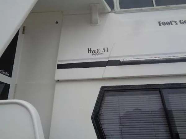 Slide: The Image of Hyatt 51 Motor Yacht 1999 - 1