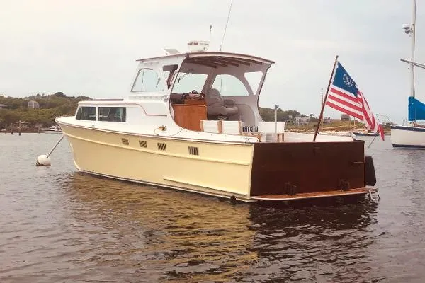 Slide: The Image of Huckins Sportsman 34 1958 - 0