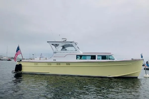 Slide: The Image of Huckins Sportsman 34 1958 - 1