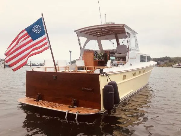 Slide: The Image of Huckins Sportsman 34 1958 - 2