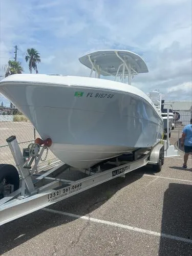 Slide: The Image of Aquasport 2300 Center Console 2021 - 0