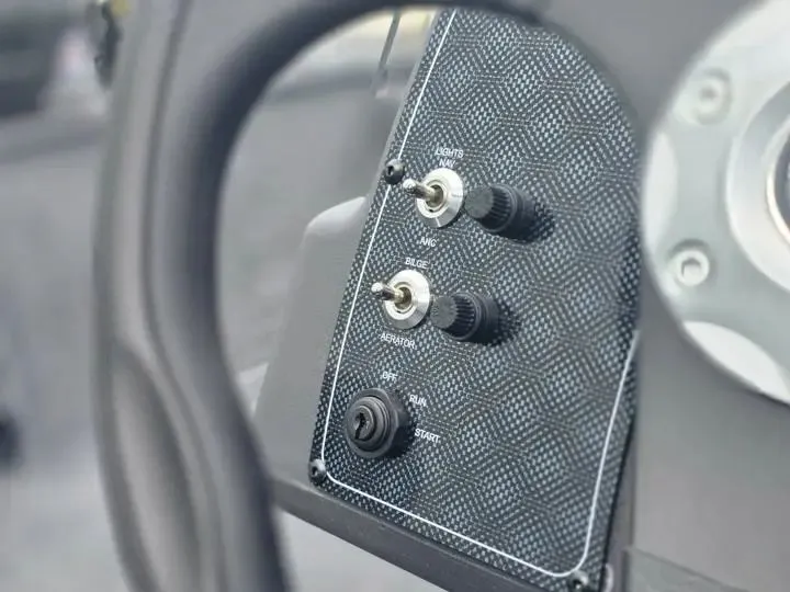 Slide: The Image of Dashboard of 2026 Tracker Bass Tracker Classic XL boat. - 14