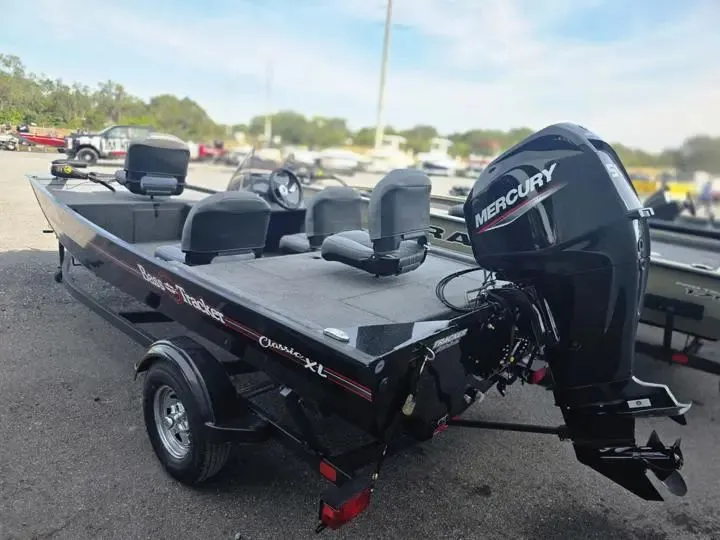 Slide: The Image of 2026 Tracker Bass Tracker Classic XL with Mercury engine. - 4