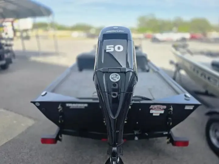 Slide: The Image of 2026 Tracker Bass Tracker Classic XL with Mercury 50 HP engine. - 5