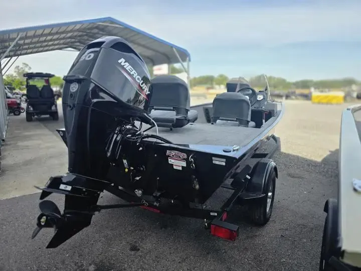 Slide: The Image of 2026 Tracker Bass Tracker Classic XL with Mercury engine. - 6