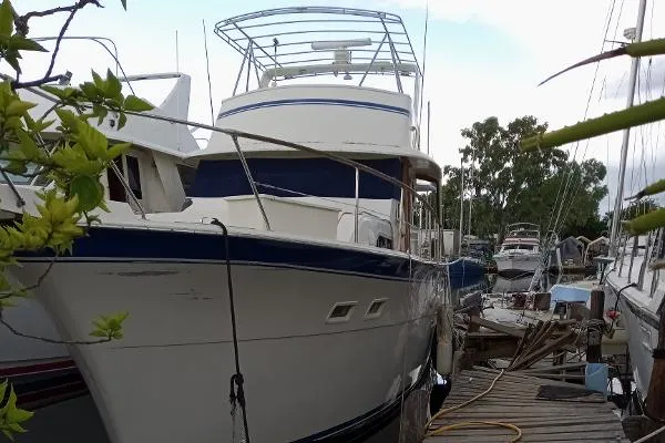 Slide: The Image of Hatteras 58 Yachtfish 1972 - 2