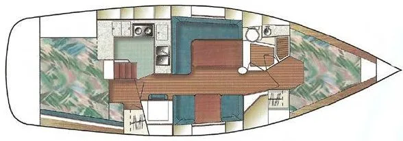 Slide: The Image of Catalina 36 MkII 1994 - 1