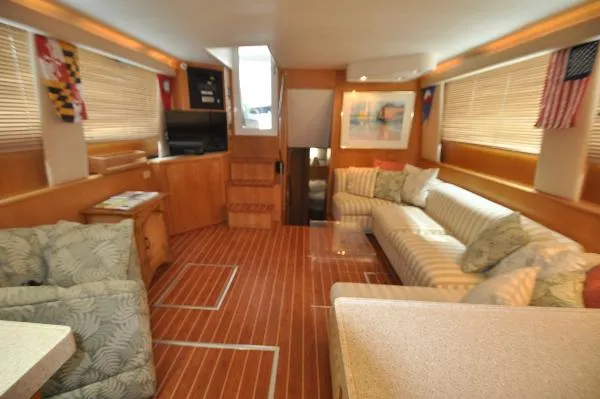 Slide: The Image of Hatteras Cockpit Motor Yacht 1996 - 7