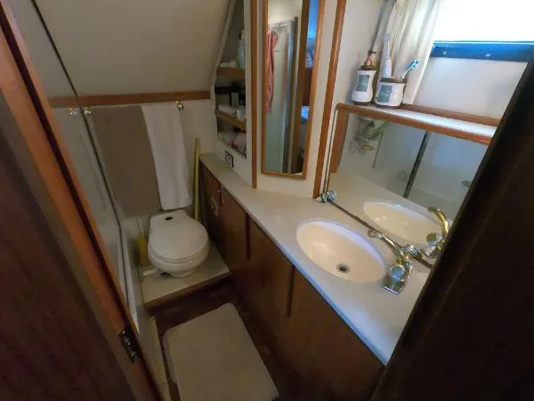 Slide: The Image of Californian 52 Cockpit Motor Yacht 1990 - 11