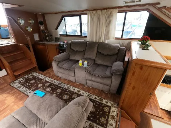 Slide: The Image of Californian 52 Cockpit Motor Yacht 1990 - 2