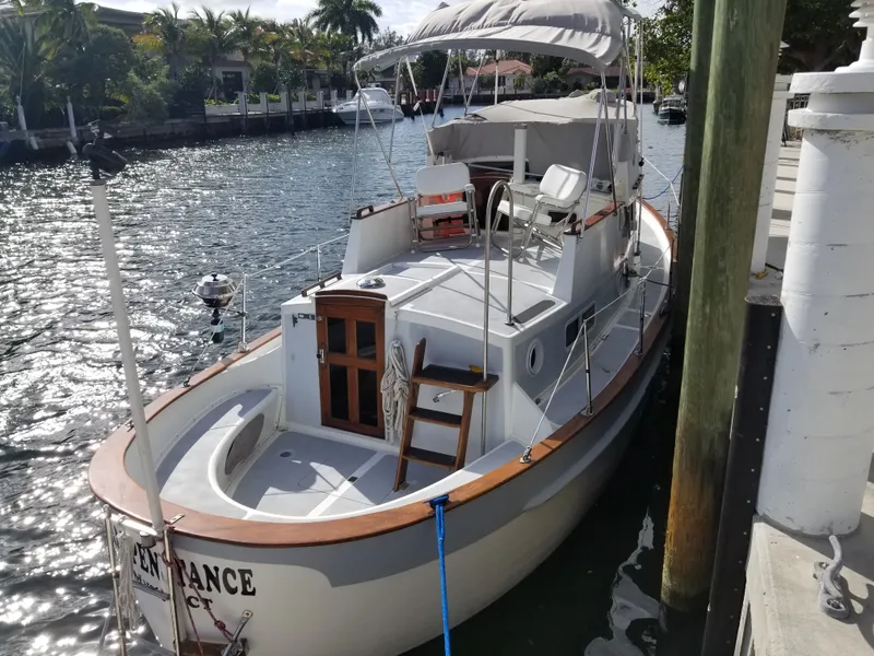 Slide: The Image of Tillotson & Pearson Tug Trawler 1974 - 3