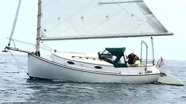 Slide: The Image of Atlantic City Catboat (by Mark-O) 1980 - 0