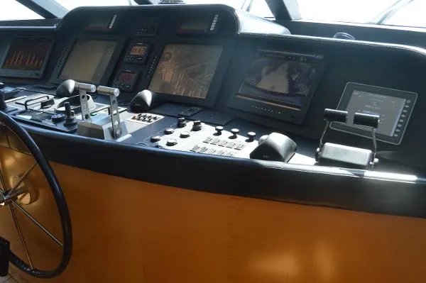 Slide: The Image of Delta 110 Raised Pilothouse 1994 - 10