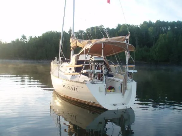 Slide: The Image of Custom Ouyang Boat Works Aloha 30 1986 - 11