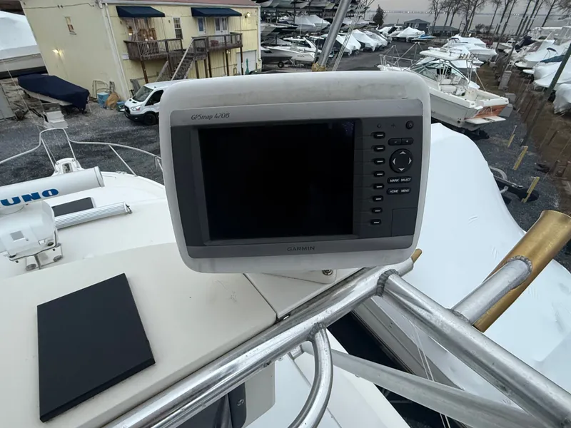 Slide: The Image of Garmin GPSmap 4208 on Pursuit 3400 Express boat, year 2003. - 36
